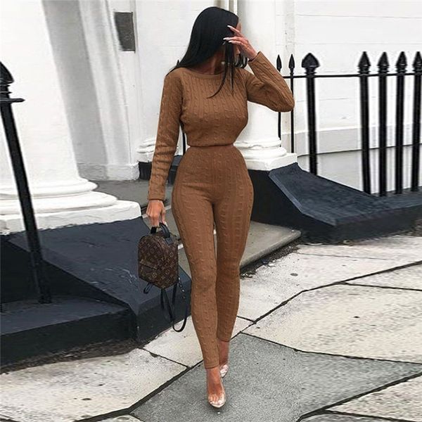 women matching set outfit high elastic sweater winter women suit plus size two piece sets knitted suit temperament cashmere, White
women matching set outfit high elastic sweater winter women suit plus size two piece sets knitted suit temperament cashmere, White