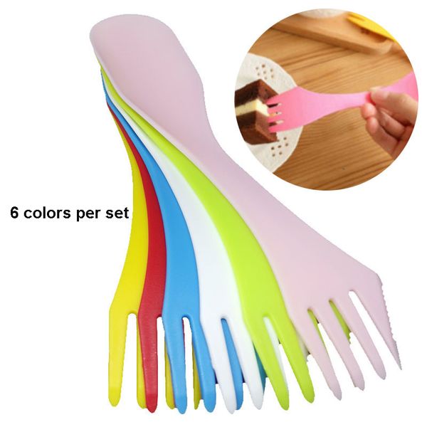 6 pcs per set heat resistant plastic outdoor travel picnic spoon fork knife camping hiking utensils spork combo gadget cutlery travel
6 pcs per set heat resistant plastic outdoor travel picnic spoon fork knife camping hiking utensils spork combo gadget cutlery travel
