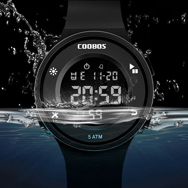 korean style men's digital watch simple business 5bar waterproof led wrist watches for male brand sports surf watch, Slivery;brown
korean style men's digital watch simple business 5bar waterproof led wrist watches for male brand sports surf watch, Slivery;brown