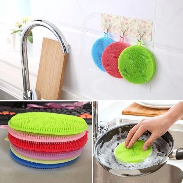 dish washing scrubber silicone bowl cleaning brush cloth scouring pad pot pan wash kitchen cleaner dishwashing sponge
dish washing scrubber silicone bowl cleaning brush cloth scouring pad pot pan wash kitchen cleaner dishwashing sponge