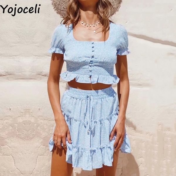 yojoceli floral ruffle short blouse women summer elegant beach daily blouse female button blusas, White
yojoceli floral ruffle short blouse women summer elegant beach daily blouse female button blusas, White