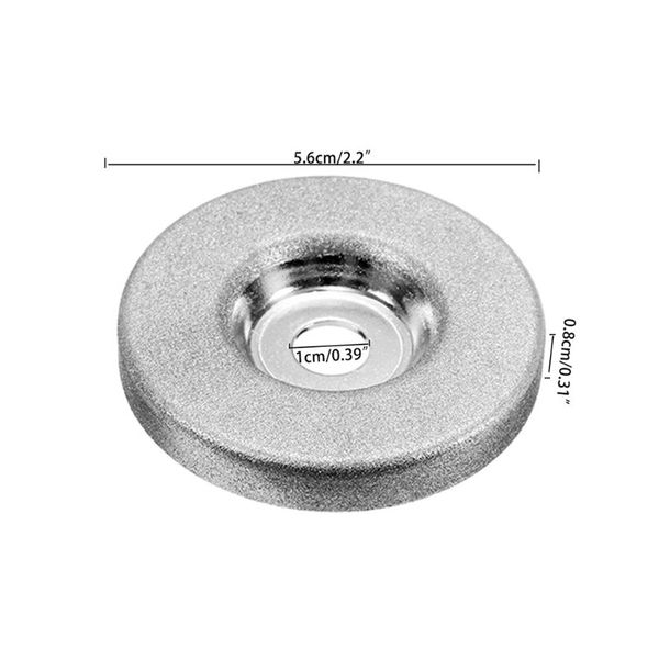 1pc 56mm 180/360 grit diamond grinding wheel circle grinder stone sharpener angle cutting wheel rotary tool
1pc 56mm 180/360 grit diamond grinding wheel circle grinder stone sharpener angle cutting wheel rotary tool