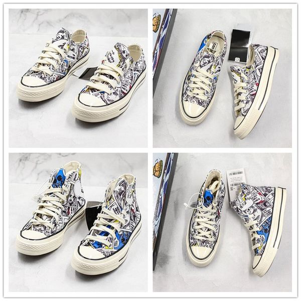 Hot Ins One Piece X Conver 1970s Canvas Shoes 2019 Designer Mens Women Cartoon Character Casual Sneaker Size 36-44
Hot Ins One Piece X Conver 1970s Canvas Shoes 2019 Designer Mens Women Cartoon Character Casual Sneaker Size 36-44