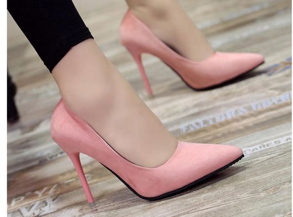 2020 spring and autumn with new style fashion high heel fine heel pointed end suede women's shoes@mqwbh754, Black
2020 spring and autumn with new style fashion high heel fine heel pointed end suede women's shoes@mqwbh754, Black