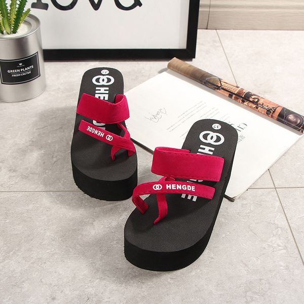 ladies caual shoes woman summer fashion flip flops non-slip wedges beach slippers femme flower flip flops, Black
ladies caual shoes woman summer fashion flip flops non-slip wedges beach slippers femme flower flip flops, Black