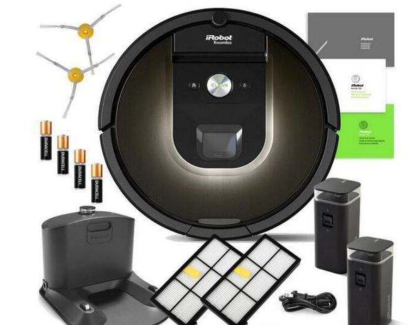 Official irobot roomba 980 robotic vacuum cleaner with wi fi connectivity manufacturer warranty extra idebru h and extra filter for ale
Official irobot roomba 980 robotic vacuum cleaner with wi fi connectivity manufacturer warranty extra idebru h and extra filter for ale