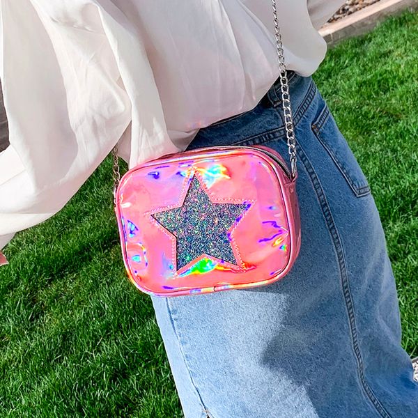 fashion laser trend stars chain wild colorful messenger bag lady womens zipper summer single shoulder bag bags for women 2019
fashion laser trend stars chain wild colorful messenger bag lady womens zipper summer single shoulder bag bags for women 2019