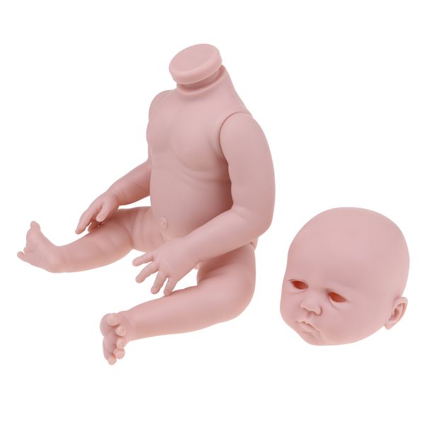 50 см неокрашенные виниловые пустые наборы кукол для 20" reborn baby girl doll making supplies
50 см неокрашенные виниловые пустые наборы кукол для 20" reborn baby girl doll making supplies