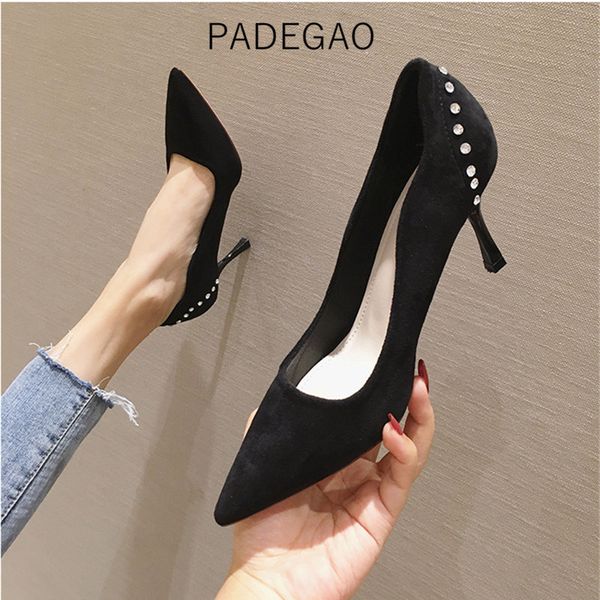 womens shoes 2019 high heels party luxury pumps crystal casual korean women high heels, Black
womens shoes 2019 high heels party luxury pumps crystal casual korean women high heels, Black