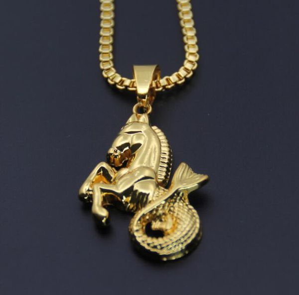 hip hop hippocampus pendant necklaces for men women mens pendants gold silver chain necklace jewelry gift
hip hop hippocampus pendant necklaces for men women mens pendants gold silver chain necklace jewelry gift