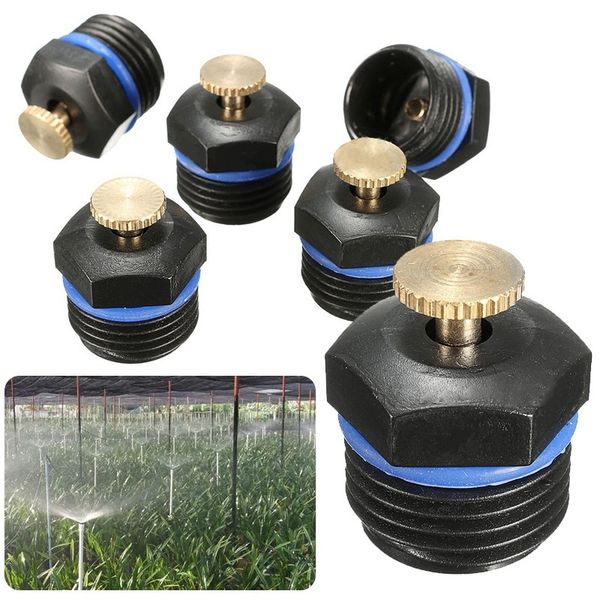 10pcs yard garden gas sprinkler head water lawn irrigation spray system cooling tool