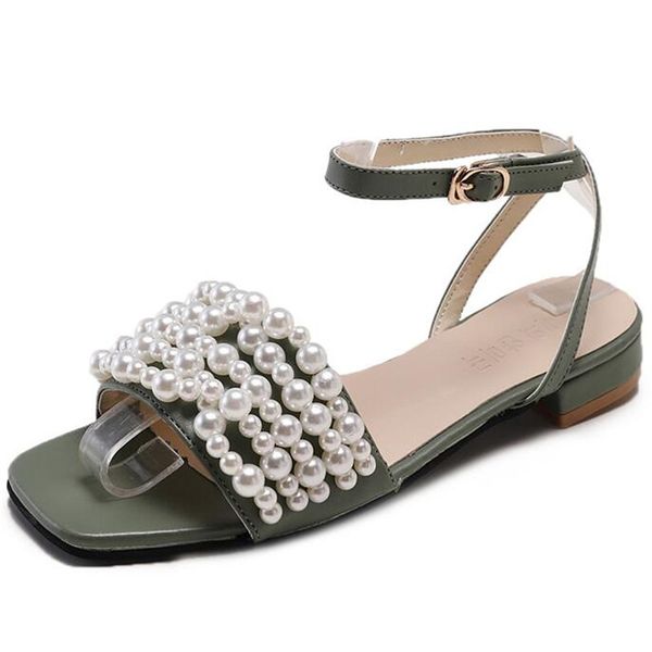summer flat shoes pearl sandals ladies string bead casual shoes woman sandals 2020 fashion women e631, Black
summer flat shoes pearl sandals ladies string bead casual shoes woman sandals 2020 fashion women e631, Black