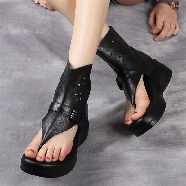 thongs women's black genuine leather gladiator sandals high platform chunky flip flops comfort summer creepers
thongs women's black genuine leather gladiator sandals high platform chunky flip flops comfort summer creepers