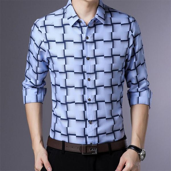 brand men shirt cotton shirt men 2020 spring new streetwear fashion plaid casual shirts long sleeve grid camisa masculina 3xl, White;black
brand men shirt cotton shirt men 2020 spring new streetwear fashion plaid casual shirts long sleeve grid camisa masculina 3xl, White;black