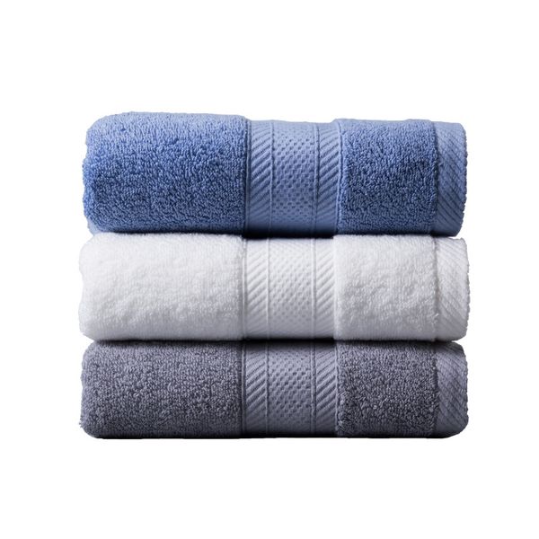 75x35cm white/blue/grey soft combed cotton face towel household l towel water absorbent
75x35cm white/blue/grey soft combed cotton face towel household l towel water absorbent