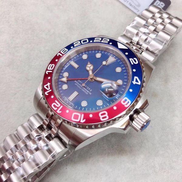 #881 u1 factory men's watch quality ii 2813 automatic movement watch 40mm blue dial date ceramic bezel men's wristwatch, Slivery;brown
#881 u1 factory men's watch quality ii 2813 automatic movement watch 40mm blue dial date ceramic bezel men's wristwatch, Slivery;brown