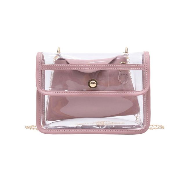 2020 fashion pvc jelly bag women small transparent shoulder handbags mini mobile phone chain crossbody messenger bag for girls
2020 fashion pvc jelly bag women small transparent shoulder handbags mini mobile phone chain crossbody messenger bag for girls