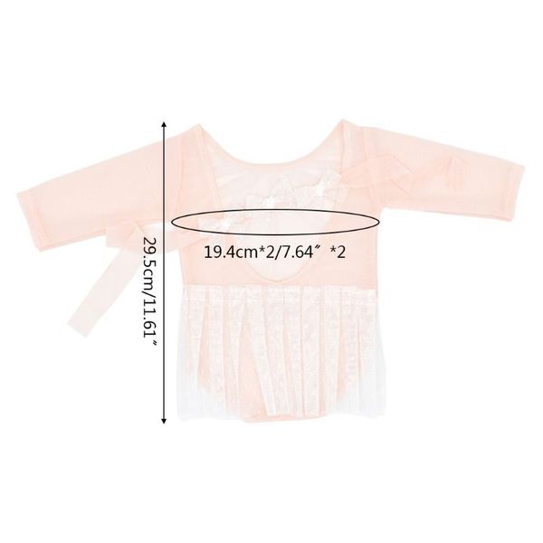 2pcs baby girl lace romper headband newborn pgraphy props costumes outfits 63he, White
2pcs baby girl lace romper headband newborn pgraphy props costumes outfits 63he, White