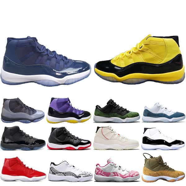 ale dark blue purple bumblebee 11 11s concord 45 basketball shoes atmosphere grey snakeskin cap and gown women mens trainer sneakers 
ale dark blue purple bumblebee 11 11s concord 45 basketball shoes atmosphere grey snakeskin cap and gown women mens trainer sneakers