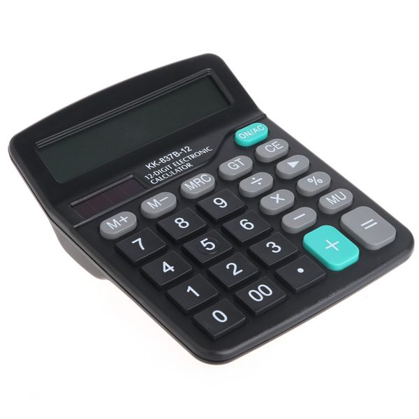 

Business Office Calculator Dual Power Solar & Battery Powered Large Buttons Desktop Desk Digit Scientific Calculator DN001