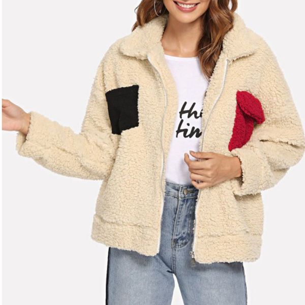 new thin wool blend fashion women panelled zipper coat turn-down collar outwear jacket casual parka cardigan coat #60, Black;brown
new thin wool blend fashion women panelled zipper coat turn-down collar outwear jacket casual parka cardigan coat #60, Black;brown
