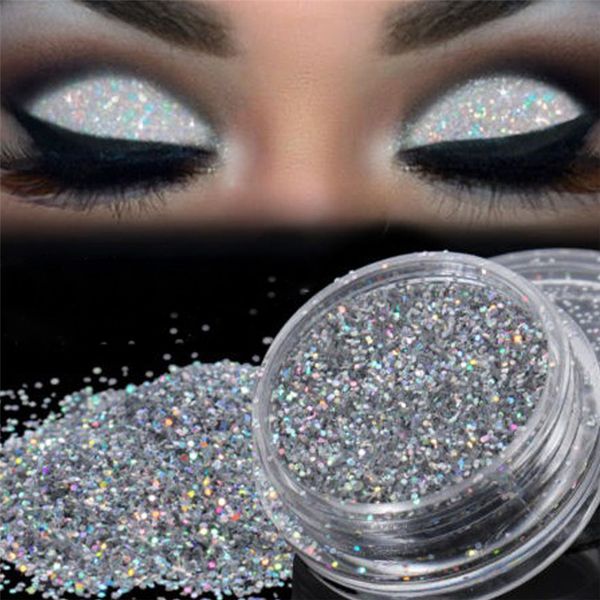 eye shadow fashion sparkly makeup glitter loose silver pigment beauty tool for 
eye shadow fashion sparkly makeup glitter loose silver pigment beauty tool for