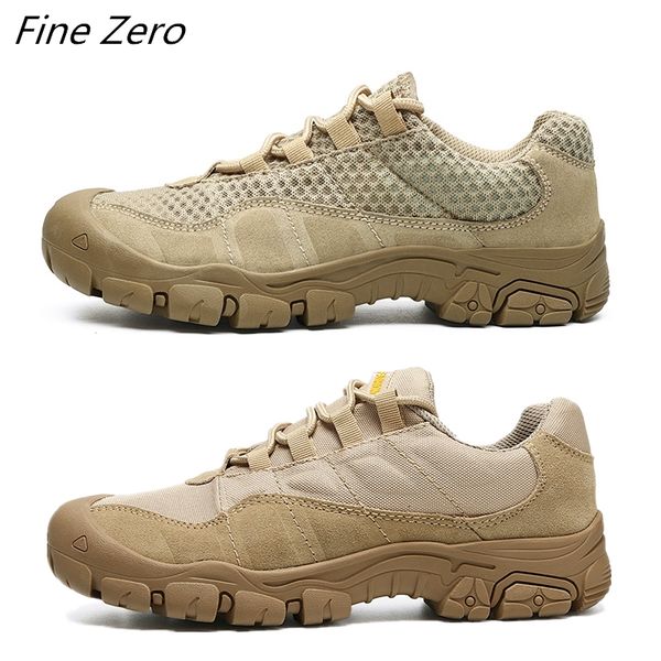 new outdoor men's waterproof hiking shoes breathable tactical combat training army boots desert sneakers non-slip trekking shoes
new outdoor men's waterproof hiking shoes breathable tactical combat training army boots desert sneakers non-slip trekking shoes