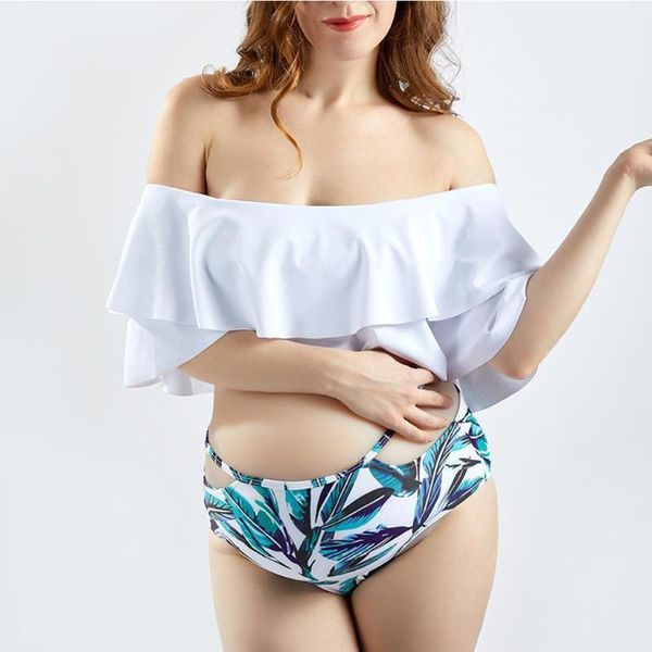 maternity swimwears telotuny two-pieces low chest tankinis pregnant floral print plus size stretch swimsuit beachwear suit j0423, White
maternity swimwears telotuny two-pieces low chest tankinis pregnant floral print plus size stretch swimsuit beachwear suit j0423, White