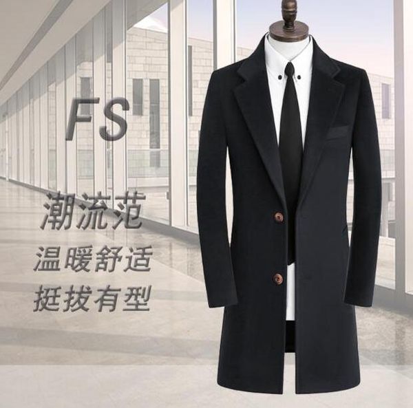 england business casual woolen coat men trench coats long sleeves overcoat mens cashmere coat casaco autumn winter korean black
england business casual woolen coat men trench coats long sleeves overcoat mens cashmere coat casaco autumn winter korean black