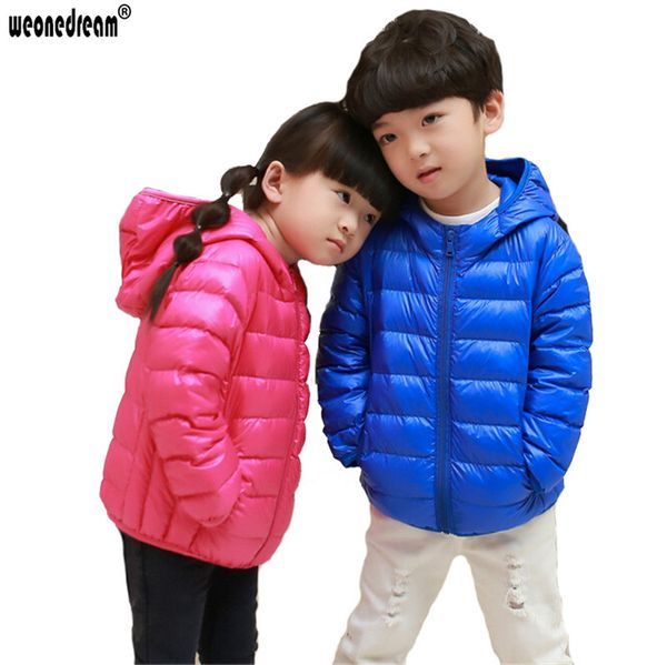 weonedream duck down jacket fashion children clothing ultra light down coat boys girls winter jacket candy color kids clothes, Blue;gray
weonedream duck down jacket fashion children clothing ultra light down coat boys girls winter jacket candy color kids clothes, Blue;gray