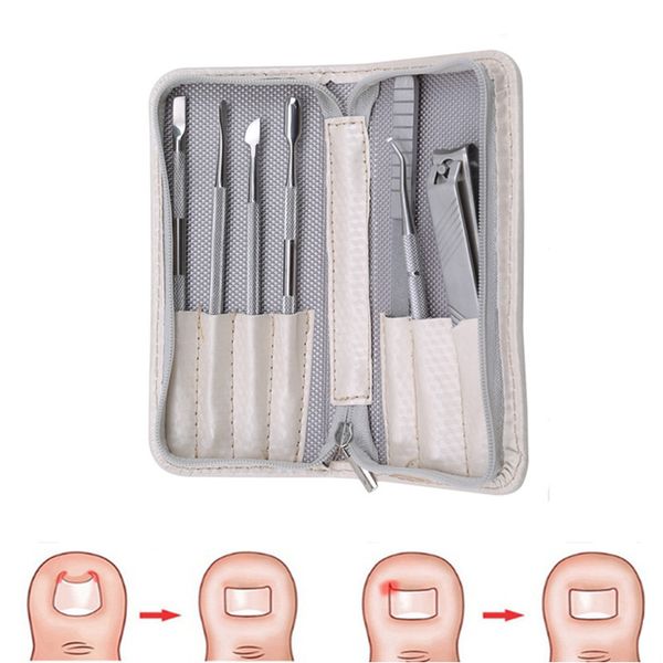 7pcs /set white manicure stainless steel dead skin clip double head steel push nail polish nail removal cutter for exfoliating
7pcs /set white manicure stainless steel dead skin clip double head steel push nail polish nail removal cutter for exfoliating