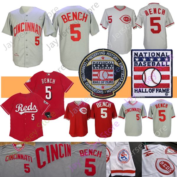 johnny bench jersey coopers-town baseball hall of fame white blue cream grey pinstripe all stitched men size m-3xl, Blue;black
johnny bench jersey coopers-town baseball hall of fame white blue cream grey pinstripe all stitched men size m-3xl, Blue;black
