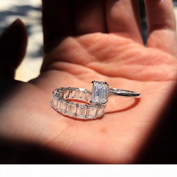 choucong new luxury jewelry 925 sterling silver princess cut white z cz diamond party women wedding engagement bridal ring set, Slivery;golden
choucong new luxury jewelry 925 sterling silver princess cut white z cz diamond party women wedding engagement bridal ring set, Slivery;golden