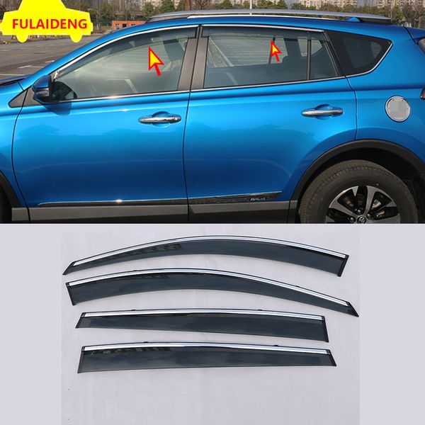 4pcs for toyota rav4 2014-2018 chrome door window vent visors rain guards deflector car styling accessories
4pcs for toyota rav4 2014-2018 chrome door window vent visors rain guards deflector car styling accessories