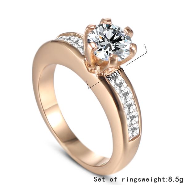 2019 stainless steel couple rings titanium wedding ring gold engagement rings luxury jewelry accessories jewelry, Golden;silver
2019 stainless steel couple rings titanium wedding ring gold engagement rings luxury jewelry accessories jewelry, Golden;silver