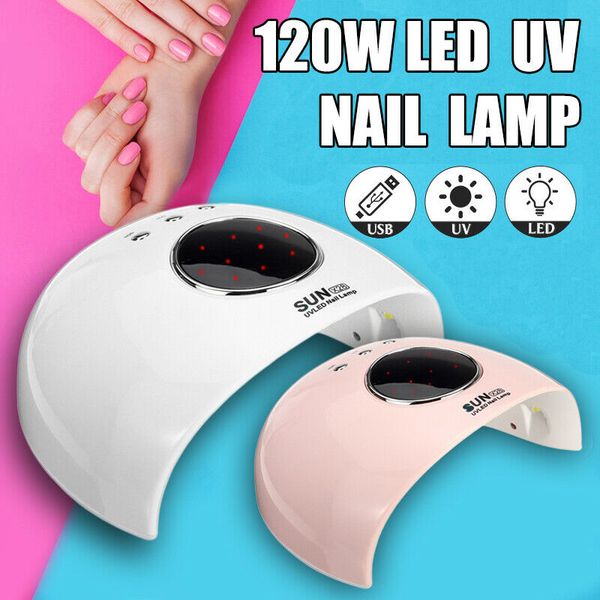 120W LED ногтей Сушилка УФ лампы гель лак для ногтей быстротвердеющий Light Таймер Датч
120W LED ногтей Сушилка УФ лампы гель лак для ногтей быстротвердеющий Light Таймер Датч
