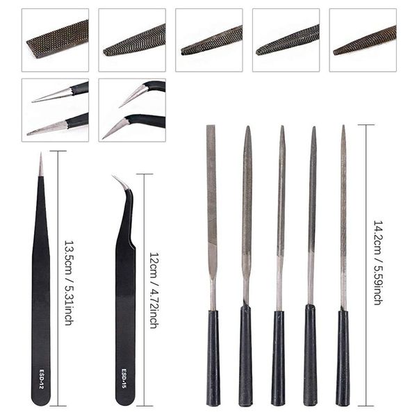 43 pcs model tools kit modeler basic tools craft set hobby building kit for gundam car model building repairing and fi
43 pcs model tools kit modeler basic tools craft set hobby building kit for gundam car model building repairing and fi