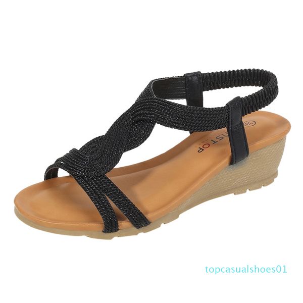 roman sandals stapy shoes wedges summer flip flops women ladies fashion girls comfortable wedges thick casual sandals shoes t01, Black
roman sandals stapy shoes wedges summer flip flops women ladies fashion girls comfortable wedges thick casual sandals shoes t01, Black