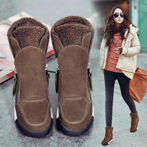 aq22 snow boots winter boots women shoes woman fashion wedges increased ankle 2019 winter new short fur warm, Black
aq22 snow boots winter boots women shoes woman fashion wedges increased ankle 2019 winter new short fur warm, Black