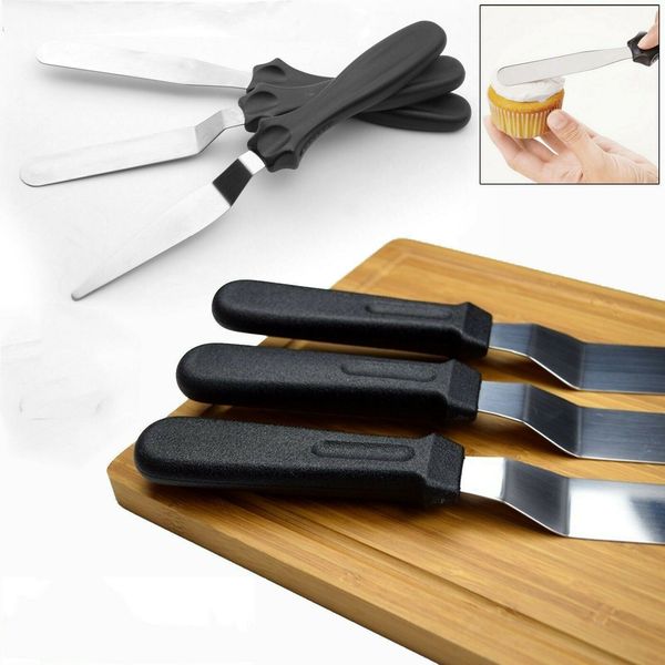3pcs stainless steel cake spatula butter cream icing frosting knife smoother kitchen pastry cake tools cake decoration tools
3pcs stainless steel cake spatula butter cream icing frosting knife smoother kitchen pastry cake tools cake decoration tools