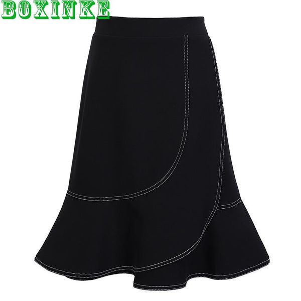 fat sister oversized womens skirt 2020 summer new fashion korean lotus leaf fish tail wrap hip skirt black package mail
fat sister oversized womens skirt 2020 summer new fashion korean lotus leaf fish tail wrap hip skirt black package mail