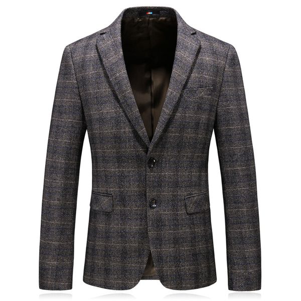 vetement homme 2018 autumn thick masculine blazer casual good quality men's blazers and suit jackets, White;black
vetement homme 2018 autumn thick masculine blazer casual good quality men's blazers and suit jackets, White;black