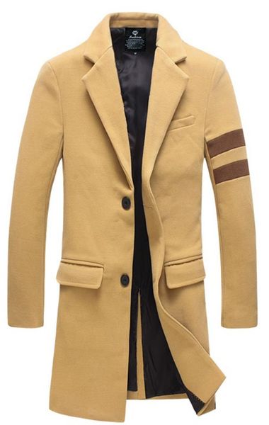 2019 new autumn and winter style dress men's fashion slim the medium and long of woolen coat jacket large size m-5xl, Black
2019 new autumn and winter style dress men's fashion slim the medium and long of woolen coat jacket large size m-5xl, Black