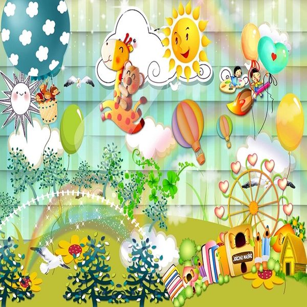 custom large mural 3d wallpaper children's paradise fantasy cartoon world baby bedroom mural tv back wall decor deep 5d embossed
custom large mural 3d wallpaper children's paradise fantasy cartoon world baby bedroom mural tv back wall decor deep 5d embossed