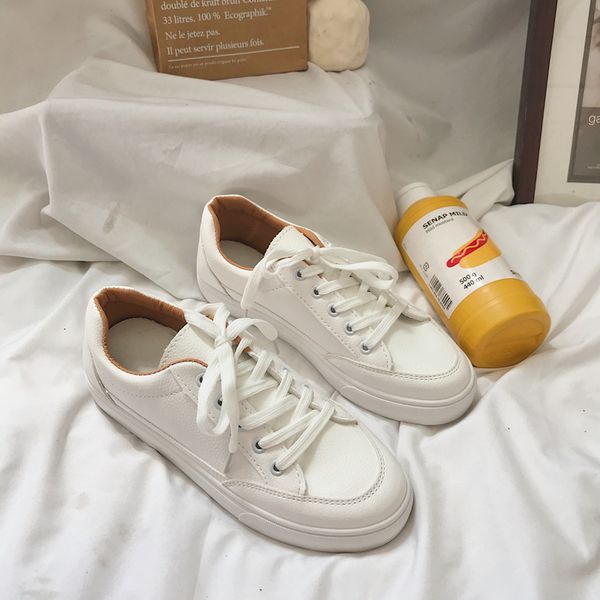 new wild korean version of the small white shoes students flat street shooting casual shoes comfortable fashion flat, Black
new wild korean version of the small white shoes students flat street shooting casual shoes comfortable fashion flat, Black