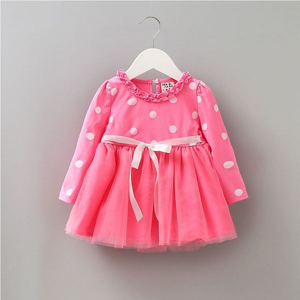 spring newborn baby girls clothes long sleeve polka dot dress for infant baby girl clothing princess birthday tutu dresses dress, Red;yellow
spring newborn baby girls clothes long sleeve polka dot dress for infant baby girl clothing princess birthday tutu dresses dress, Red;yellow