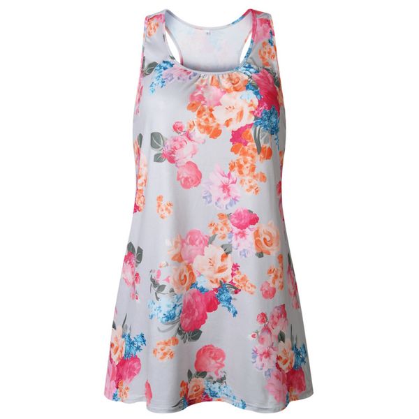 peonfly new women tank 2019 summer sleeveless tee floral print o neck tank female ladies tee, White
peonfly new women tank 2019 summer sleeveless tee floral print o neck tank female ladies tee, White