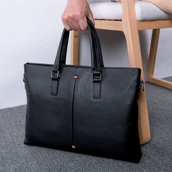 

BAQI Марка мужчины портфель сумка мужчины сумки из натуральной кожи коровы компьютер бизнес сумка 2019 мода сумки на ремне Messenger