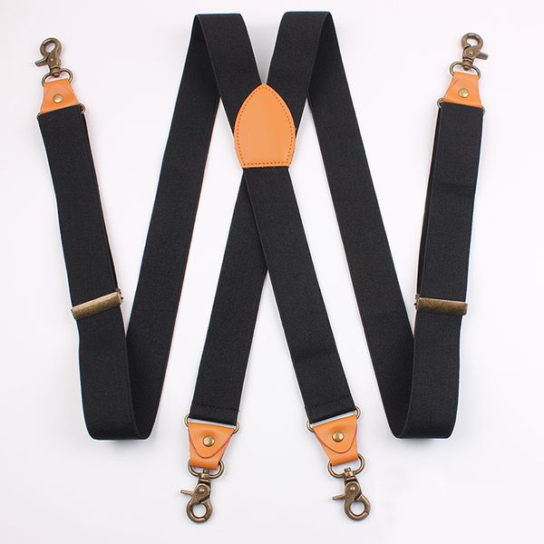 3.5cm suspender straps adjustable elastic x shape clip-on men's suspenders 4 hooks clip pants braces for male belt straps, Black;white
3.5cm suspender straps adjustable elastic x shape clip-on men's suspenders 4 hooks clip pants braces for male belt straps, Black;white