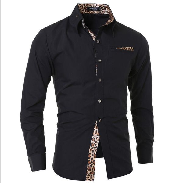 new man shirt long sleeve casual solid leopard print collar white black male dress clothing slim fit banquet men shirts
new man shirt long sleeve casual solid leopard print collar white black male dress clothing slim fit banquet men shirts